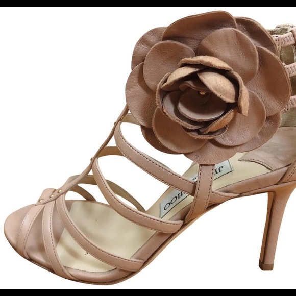 Jimmy Choo Shoes - Jimmy Choo Caged Flower Sandals
